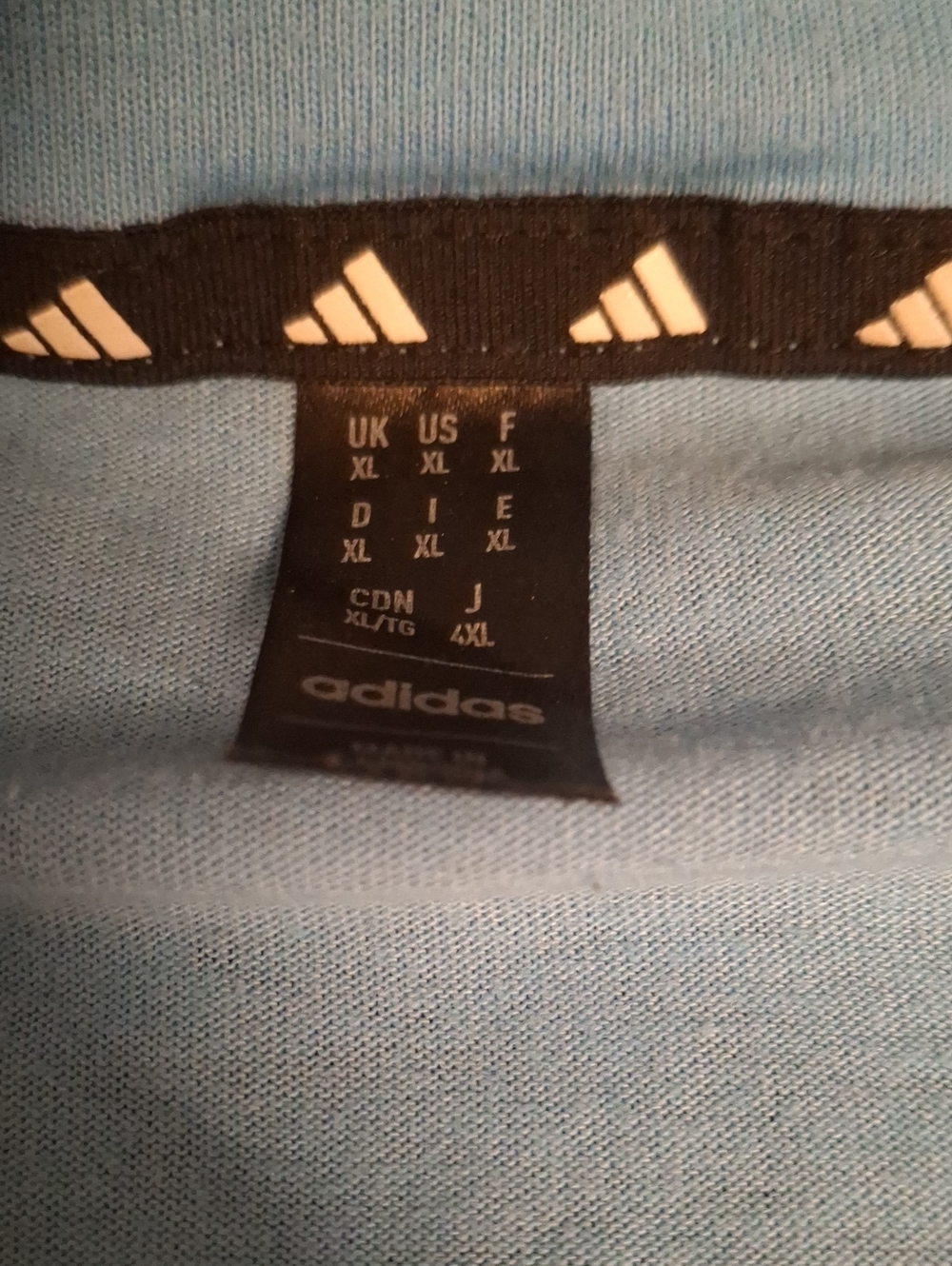 Light Blue Performance Logo Tee - Picture 2 of 3